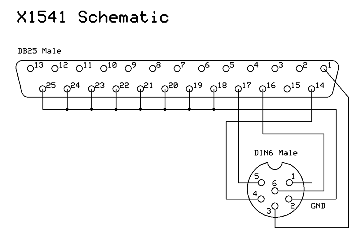 X1541 schematics