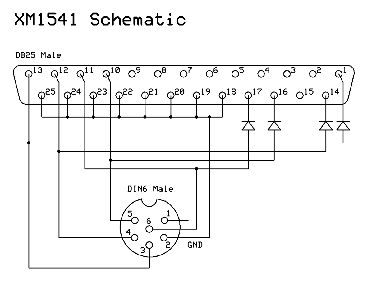 XM1541 schematic