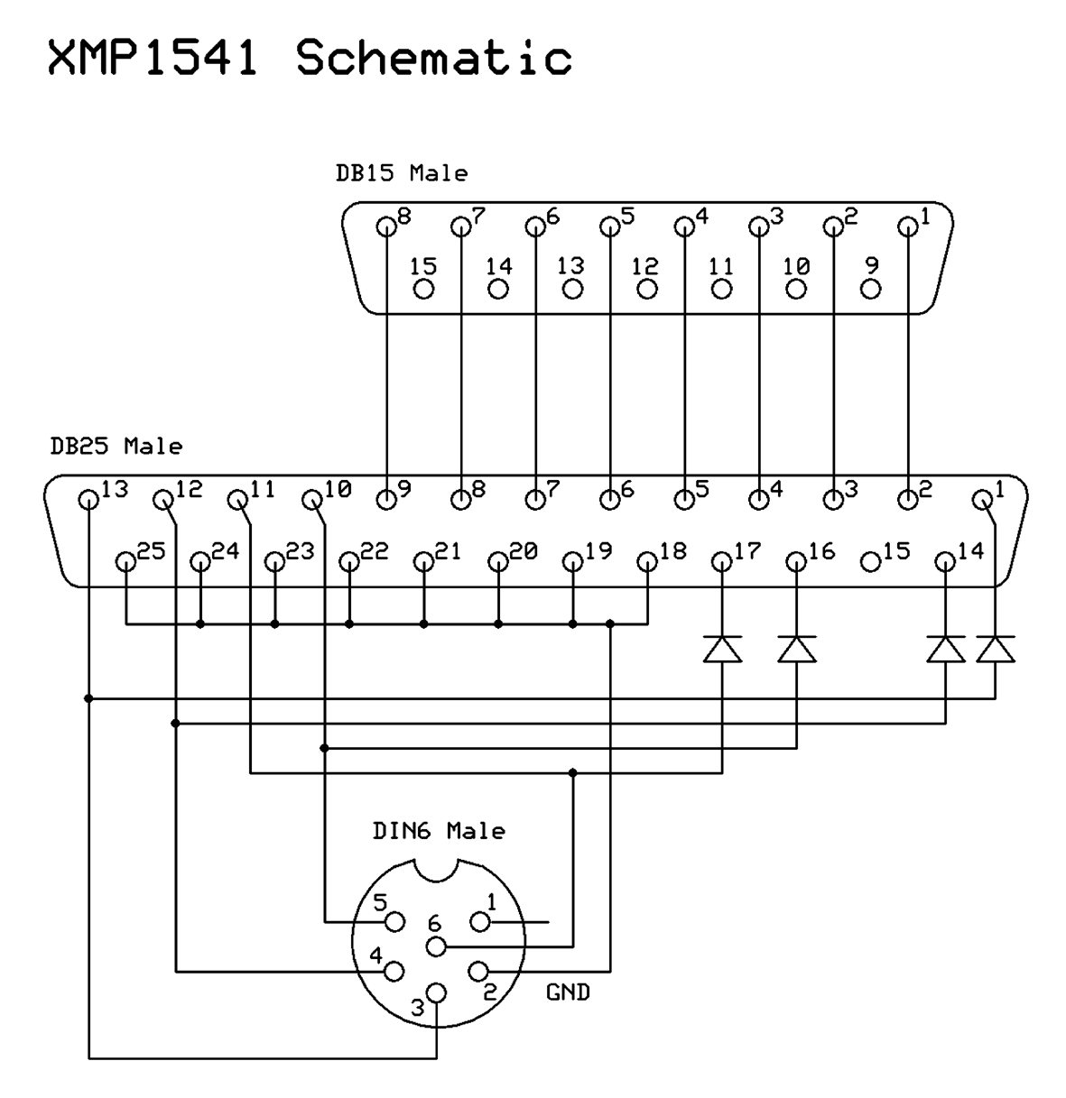 XMP1541 schematic