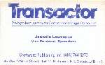 Jeannie Lawrence business card