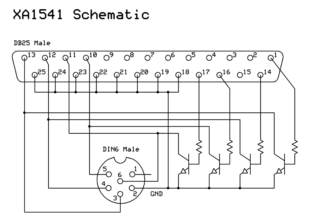 XA1541 schematic