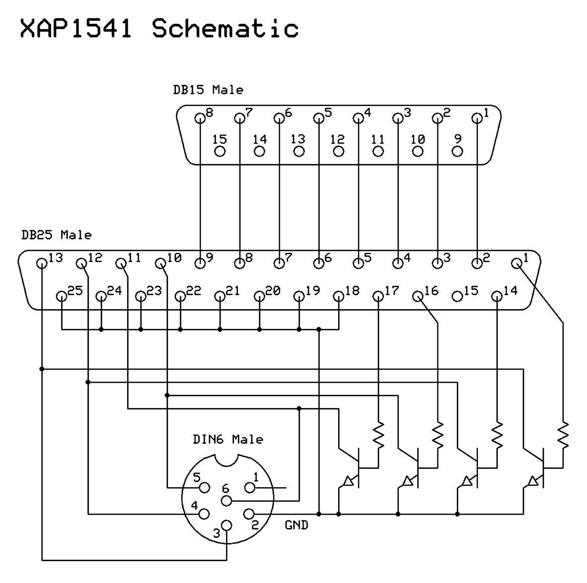 XAP1541 schematics