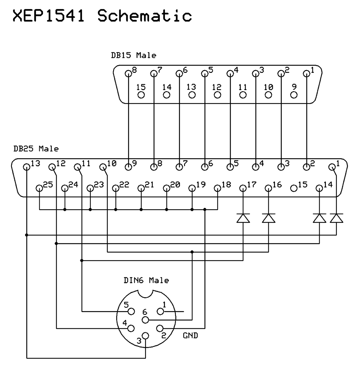 XEP1541 schematic