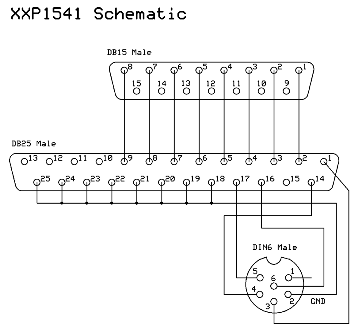 XXP1541 schematic