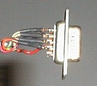 Joystick ports with resistors and heat-shrink