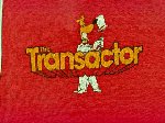 Transactor t-shirt logo